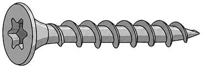 Rosca Madera (CRS) Torx