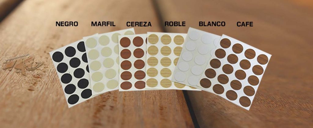 Tapa Adhesiva para Tornillos