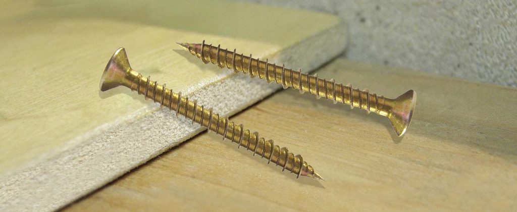 Tornillo Colocación de Herrajes