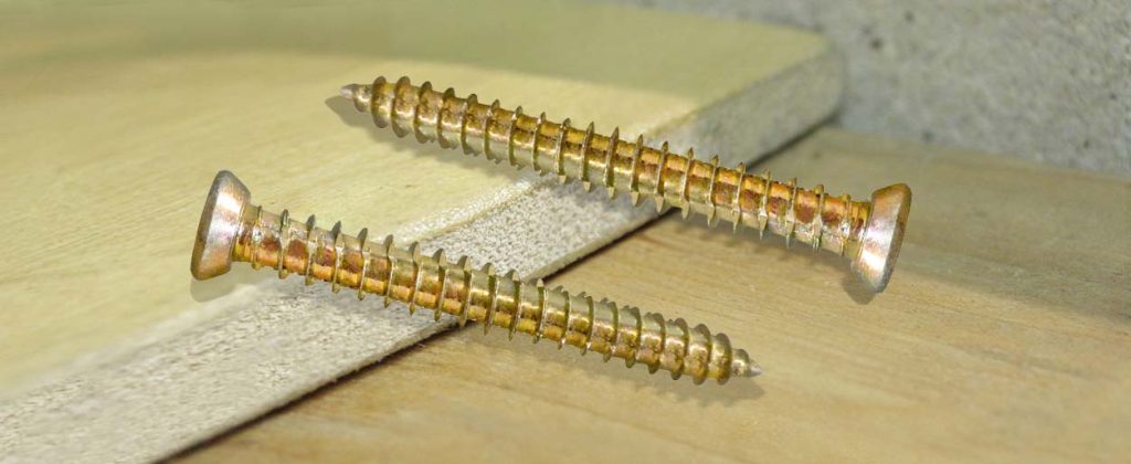 Tornillo Instalación de Obra