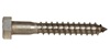  Tornillo Tirafondo Inoxidable