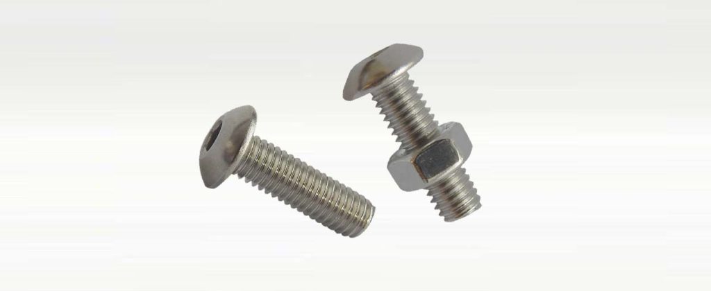 Perno Cabeza Button Inoxidable