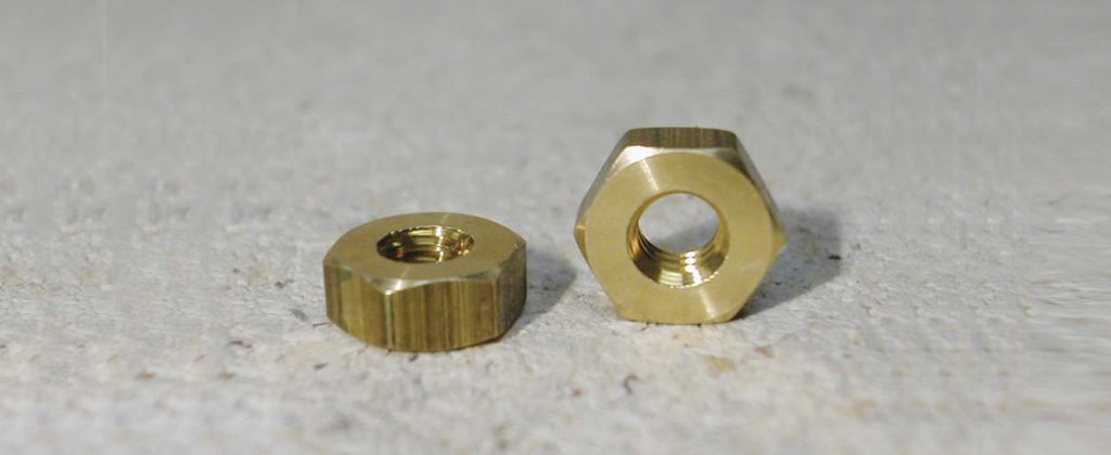 Tuerca Cocina Hexagonal Bronce