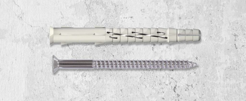 Tarugo Nylon + Tornillo Cab. Avellanada