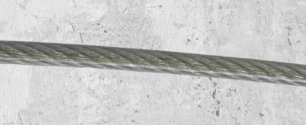 Cable de Acero Pulido 6×7 + PVC