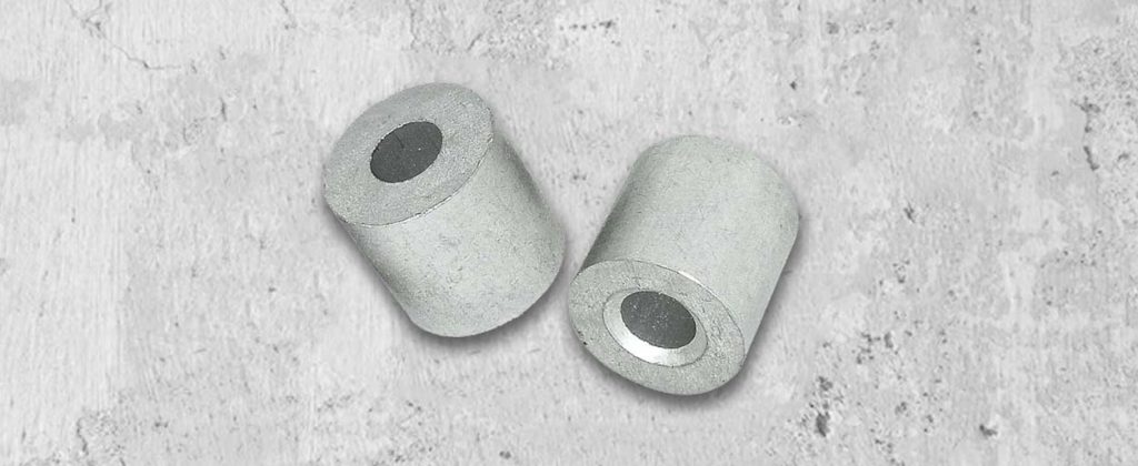 Tope de Aluminio p/ Cables