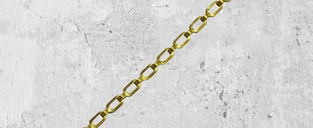 Cad. Dec. de Bronce para Sanitario