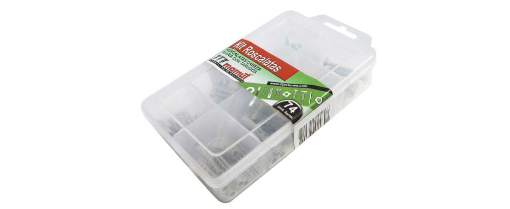 Caja Plástica de Roscalata Plana + Tarugo