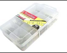 Caja Plástica de Tornillos para Madera